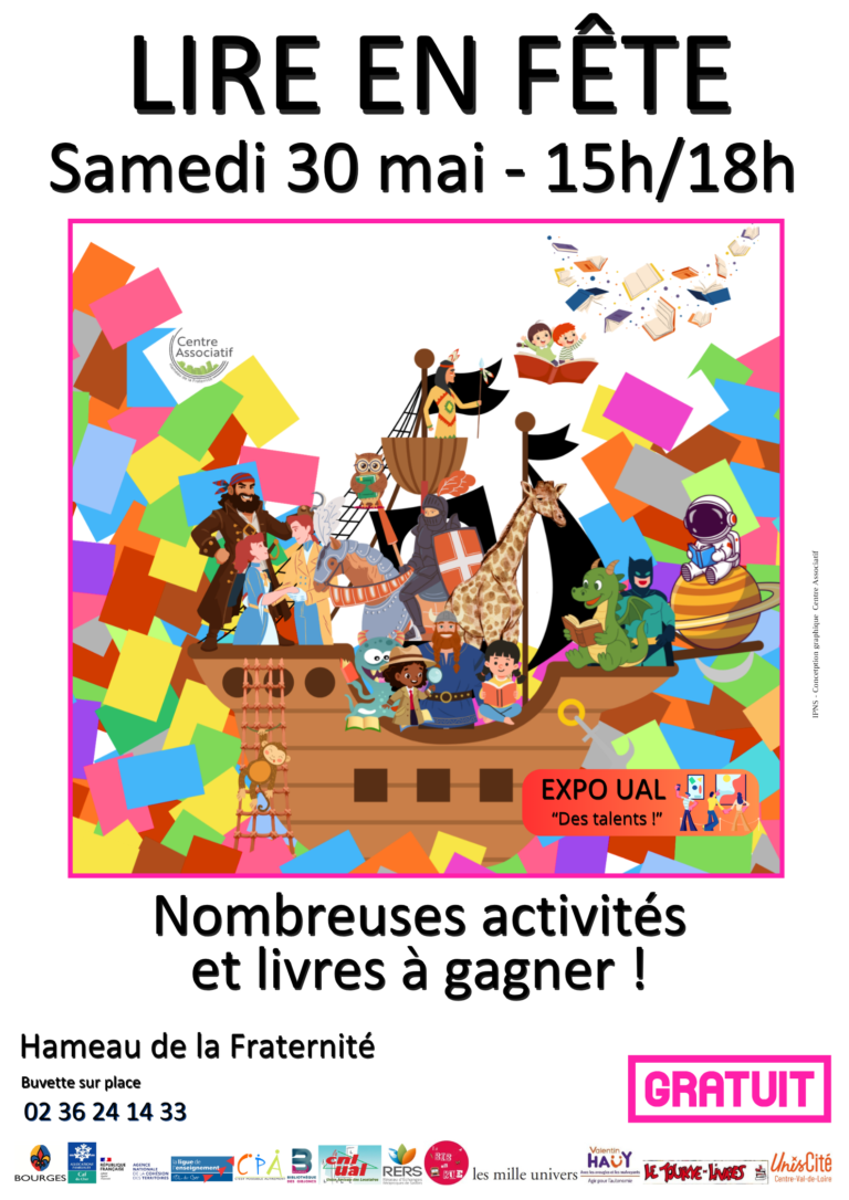 Lire en fête (centre associatif du Hameau de la fraternité